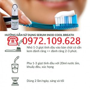 Cách sử dụng Inod hôi miệng Huyền Phi