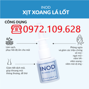 Công dụng của xịt xoang lá lốt Huyền Phi