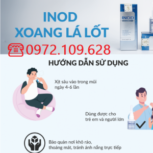 Cách sử dụng xịt xoang lá lốt Huyền Phi