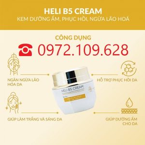 Công dụng chính Heli B5 Cream Huyền Phi chính hãng