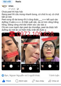 Review peel đông trùng Huyền Phi chính hãng