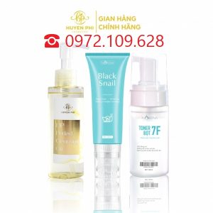 Combo làm sạch sâu Mỹ phẩm Huyền Phi