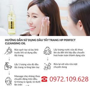 Hướng dẫn cách sử dụng Dầu tẩy trang Huyền Phi đúng cách