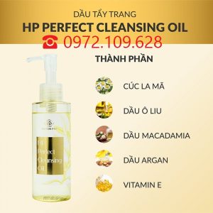 Thành phần dầu tẩy trang Perfect Huyền Phi