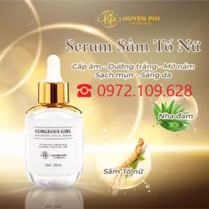 Thành phần Serum sâm tố nữ Huyền Phi