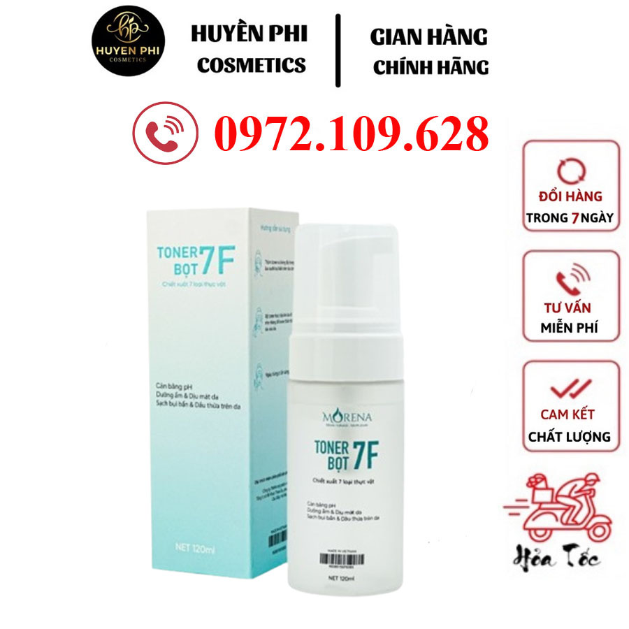 Toner bọt 7F Huyền Phi chính hãng