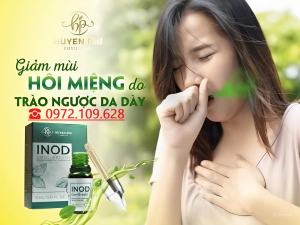 Hết hôi miệng do trào ngược da dày với tinh dầu răng miệng Huyền Phi