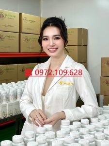 Viên uống Lux Rita Huyền Phi an toàn lành tính được sản xuất trong nhà máy đạt chuẩn hàng công ty uy tín